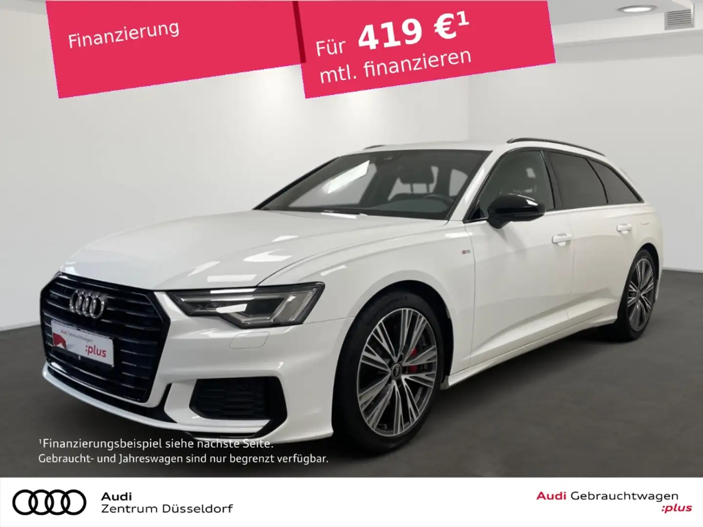 Audi A6 Avant 55 TFSI e quattro SLINE MATRIX MMI Weiß - 1