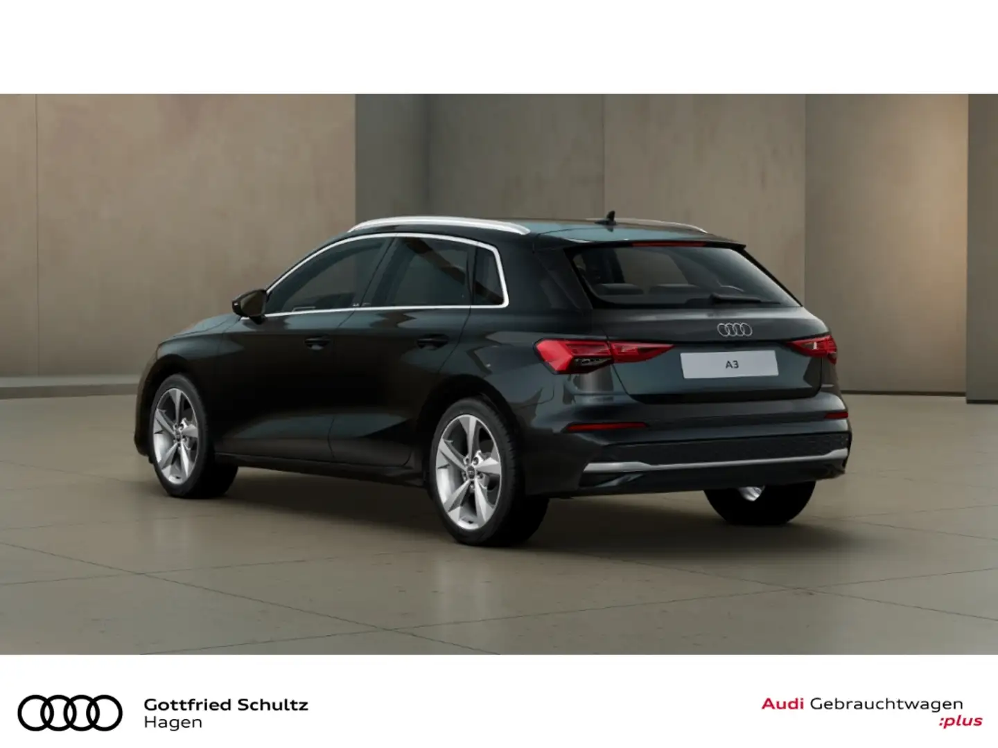 Audi A3 Sportback 30 TFSI advanced Schwarz - 2