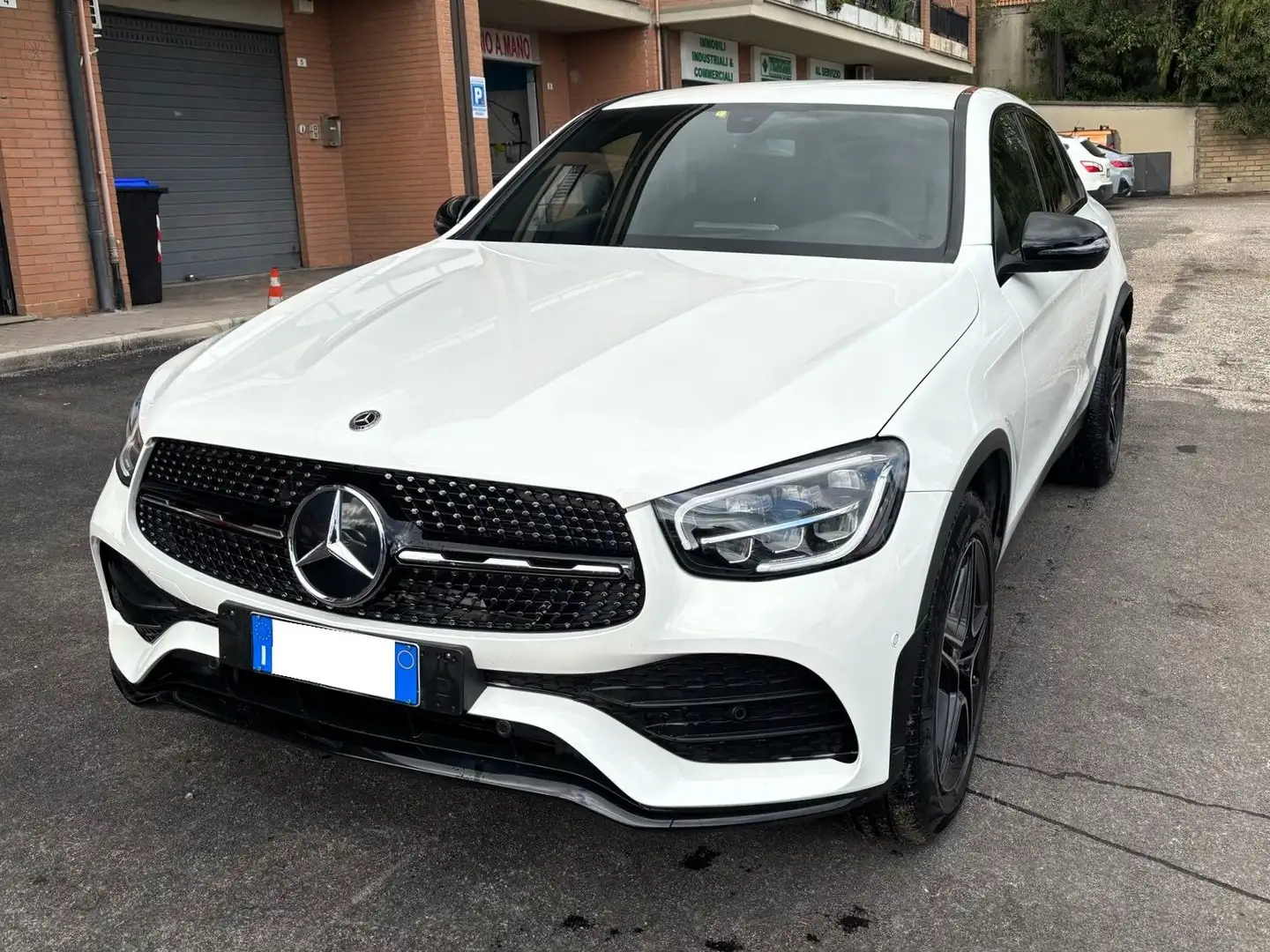 Mercedes-Benz GLC 220 Coupè d Premium Plus 4matic AMG * PARI AL NUOVO Blanc - 1