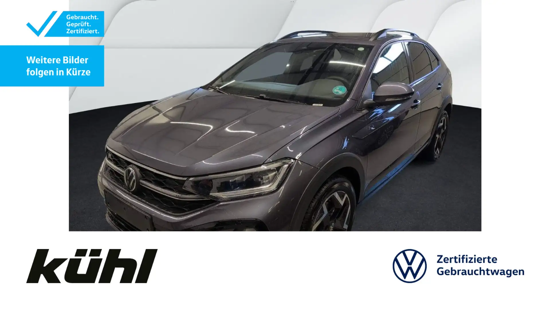 Volkswagen Taigo 1.5 TSI DSG R line IQ.Light/ACC/Kamera/App Grau - 1