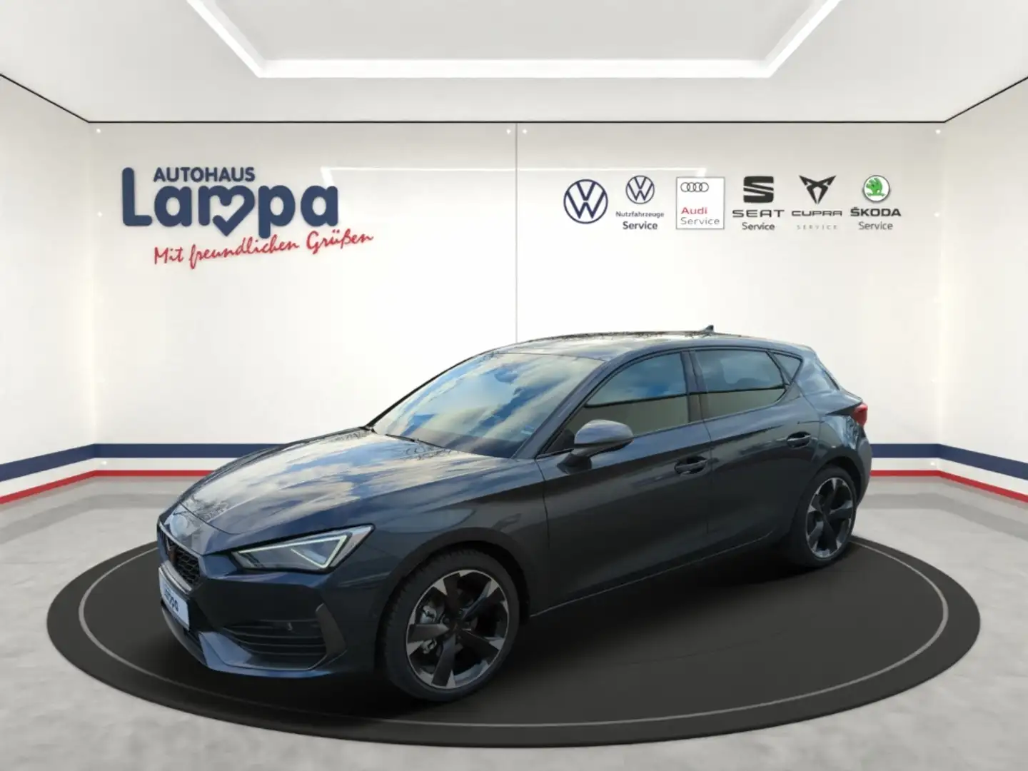 CUPRA Leon 1.5 eTSI DSG NAV,RFK,SHZ,ACC,Matrix-LED Grau - 1