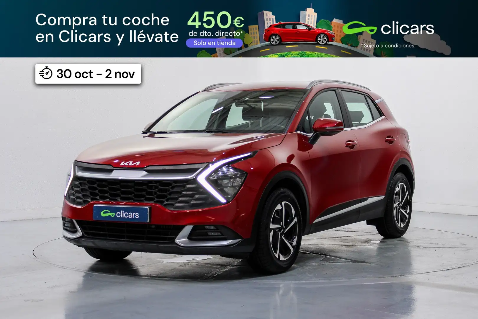 Kia Sportage 1.6 T-GDi MHEV Drive 150 Rojo - 1