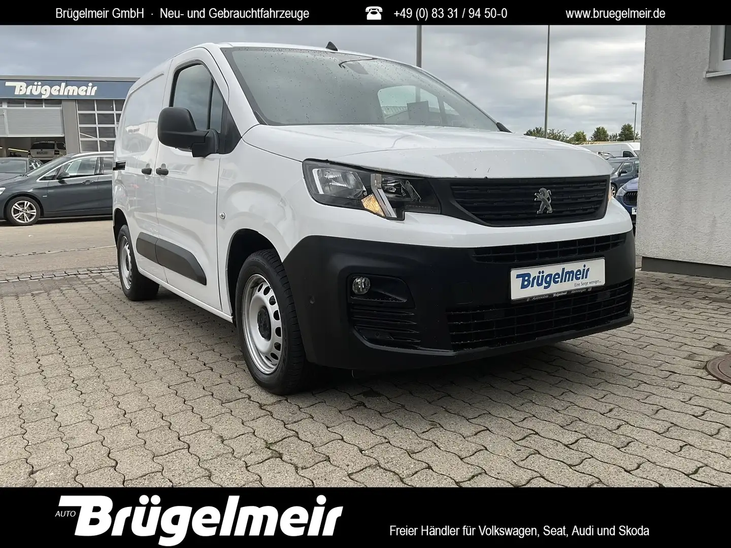 Peugeot Partner Partner 1.5 BlueHDi 130 FAP Asphalt L1+NAVI+KAM. Weiß - 1