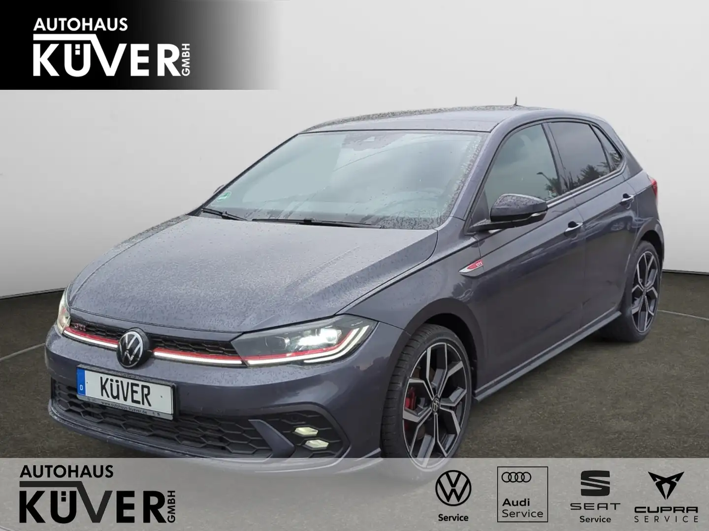 Volkswagen Polo GTI 2,0 TSI DSG Navi+ACC+Pano+IQ+18´´ Grau - 1