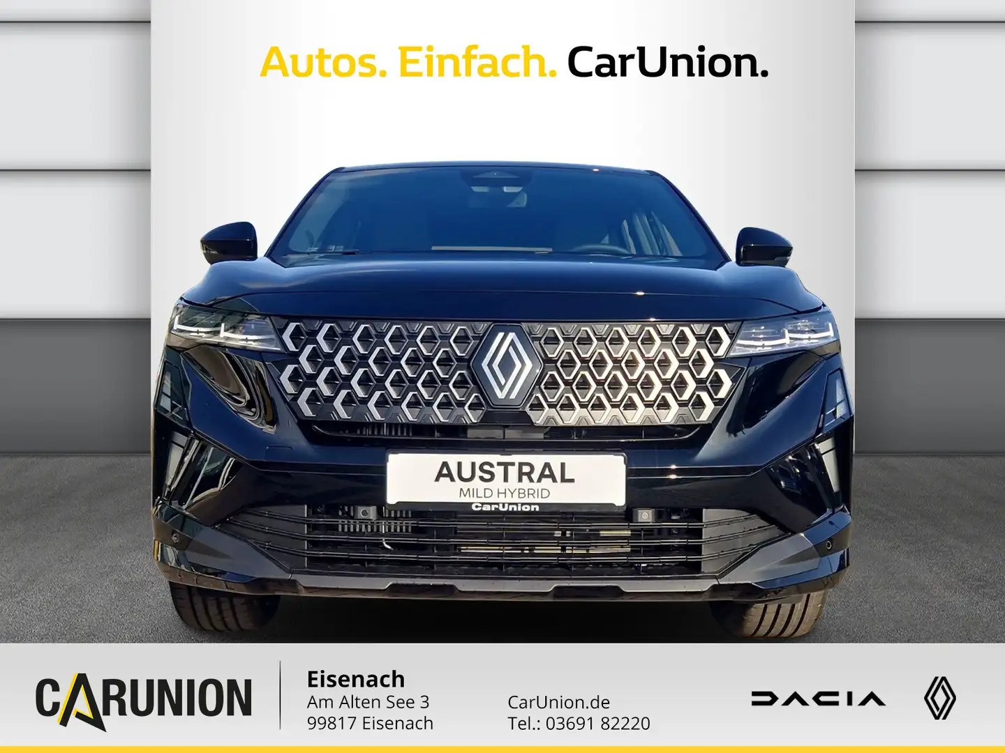 Renault Austral Evolution Mild Hybrid 160 Automatik Zwart - 2