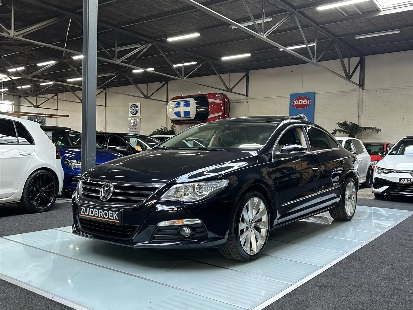 Volkswagen Passat 2.0 TURBO DSG Clima Airco LEER YOUNGTIMER Zwart - 1