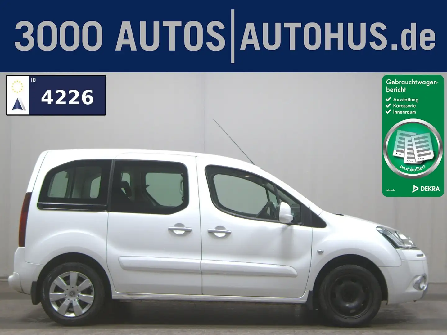 Citroen Berlingo PDC Klima Bordcomputer Tempomat Blanco - 1