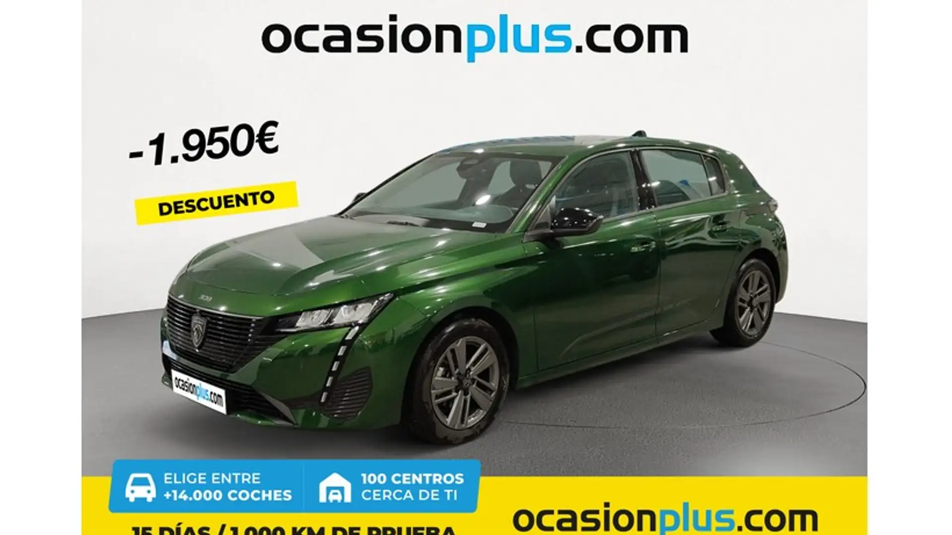 Peugeot 308 1.2 PureTech S&S Active Pack EAT8 130 Verde - 1