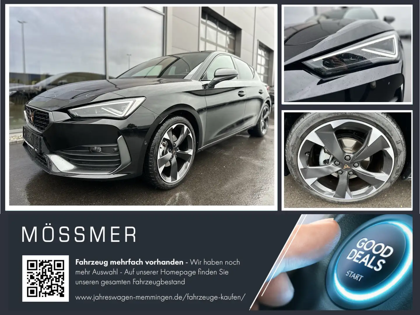 CUPRA Leon 1,5eTSI DSG Matrix Pano Navi Assist XL Schwarz - 1