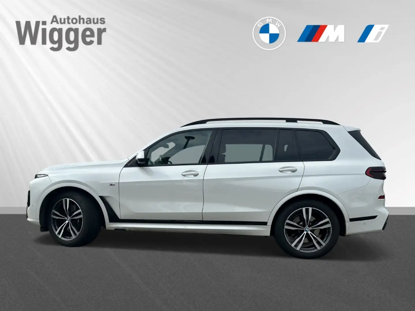 BMW X7 40d M Sport xDrive/HUD/StandHZG/AHK/Panodach Weiß - 2