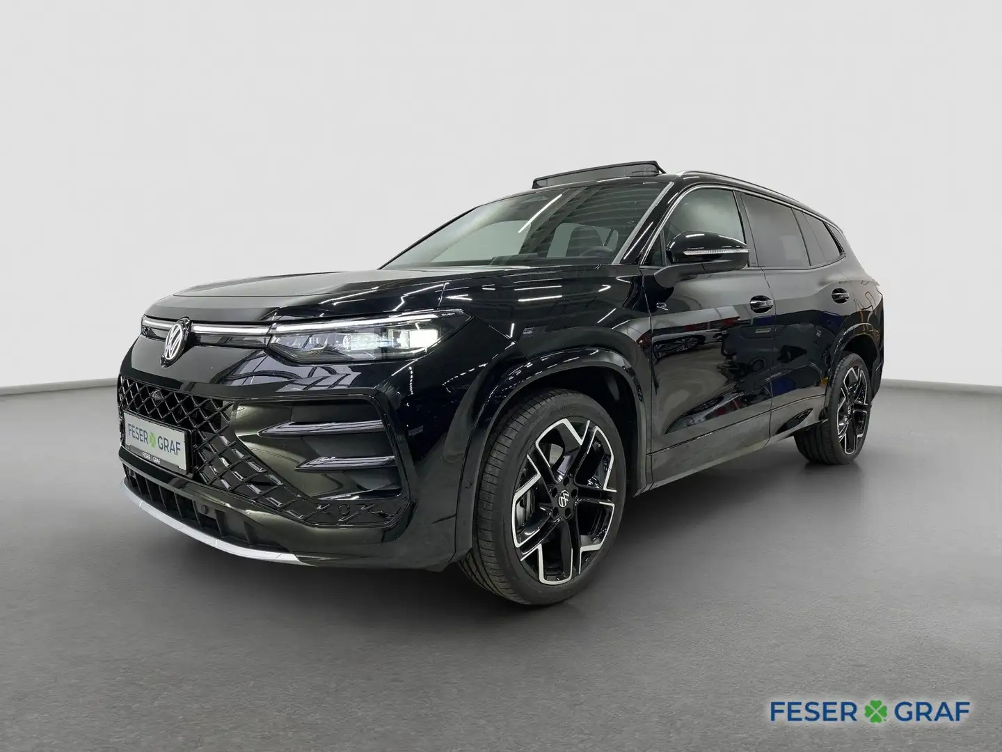 Volkswagen Tayron R-Line 2.0 TDI DSG 4M Matrix AHK HUD Pano Schwarz - 2