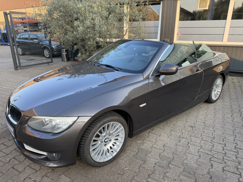 BMW 318 i Cabrio Facelift S-Heft Braun Top Gepflegt Leder Navi Xenon
