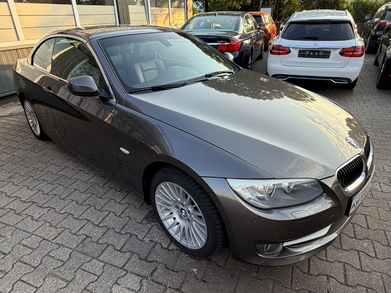 BMW 318 i Cabrio Facelift S-Heft Braun Top Gepflegt Leder Navi Xenon — photo 12