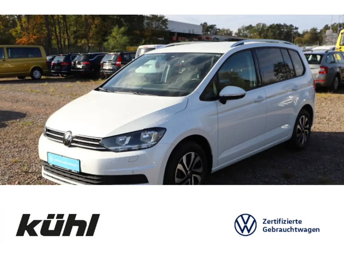 Volkswagen Touran 1.5 TSI DSG Active Standhzg./App Weiß - 1