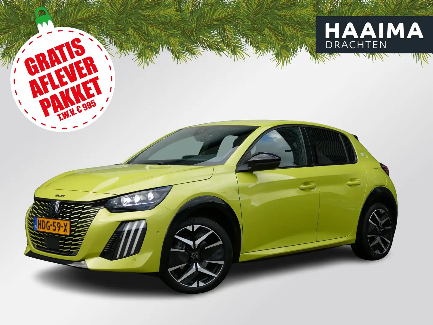 Peugeot e-208 EV GT 51kWh | 423KM WLTP | 17% Bijtelling | AUTOMA Jaune - 1