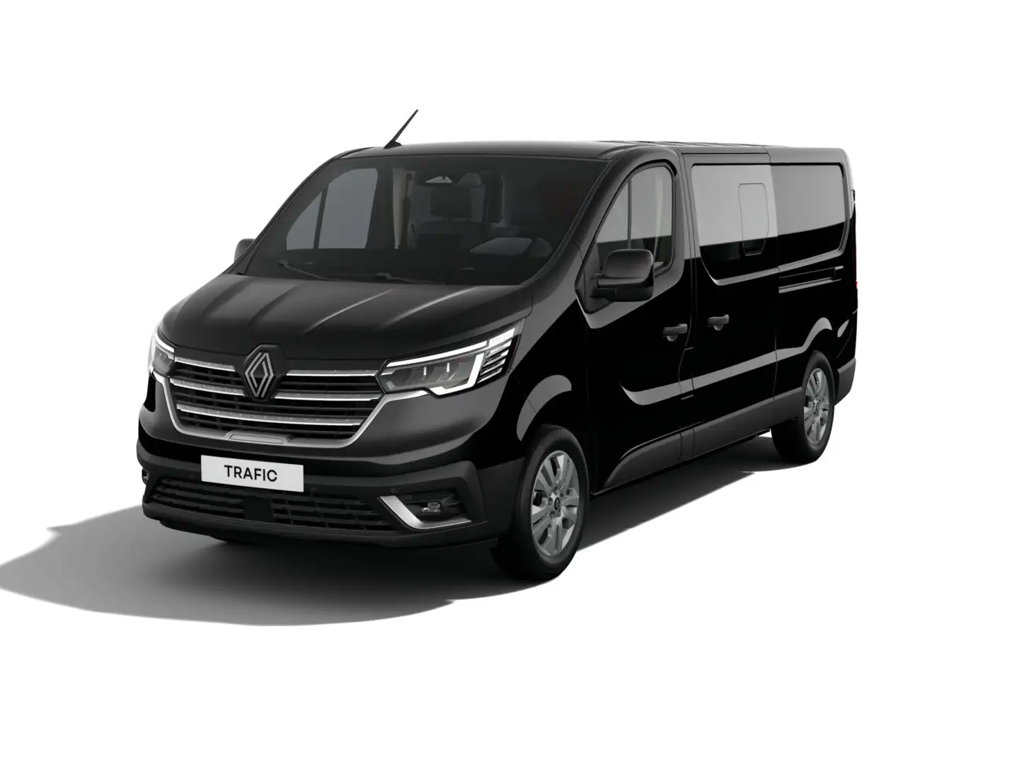 Renault Trafic Comfort - Dubbele Cabine E-TECH Electric 120 | Air Černá - 2