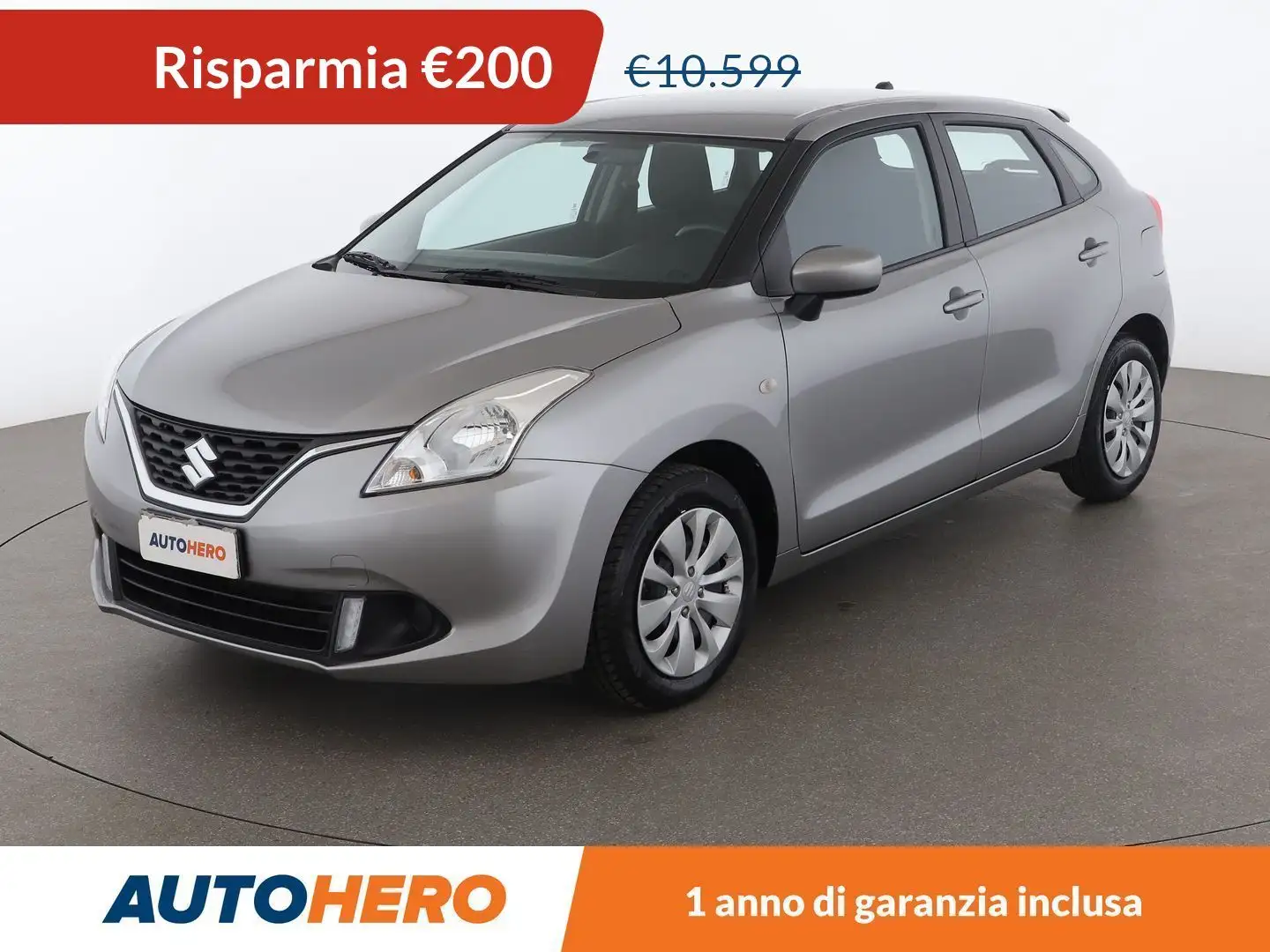 Suzuki Baleno 1.2 DualJet B-Easy Grigio - 1