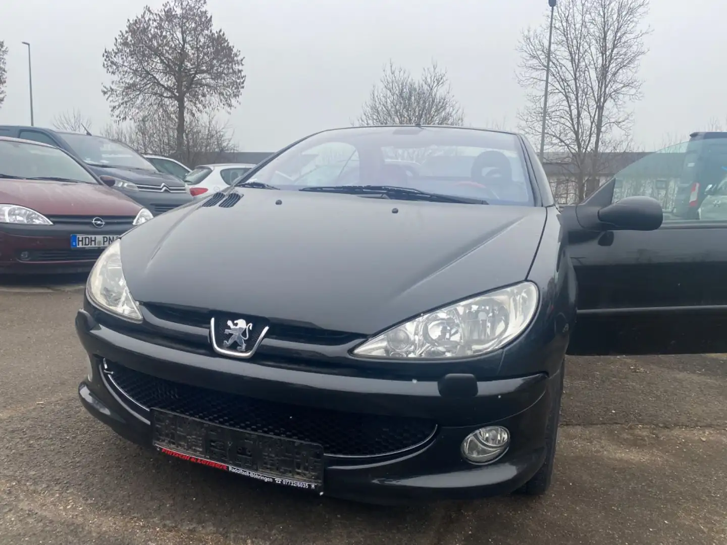 Peugeot 206 Cabriolet CC Platinum***LEDER*** Schwarz - 2