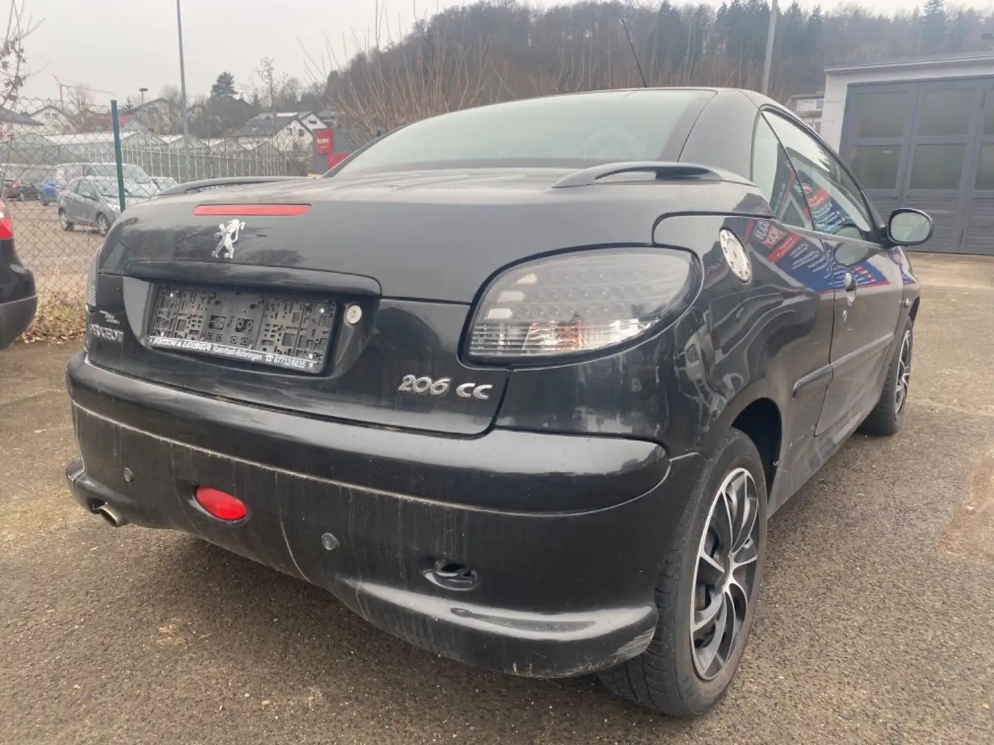 Peugeot 206 Cabriolet CC Platinum***LEDER*** Schwarz - 1