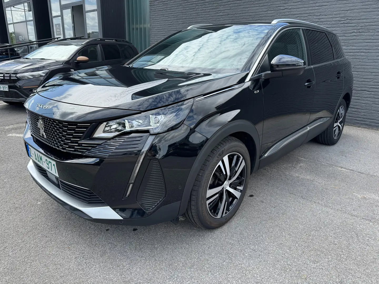 Peugeot 5008 1.2 PT GT 7Pl/AHK/ACC/AHK/Pano/360 Fekete - 2