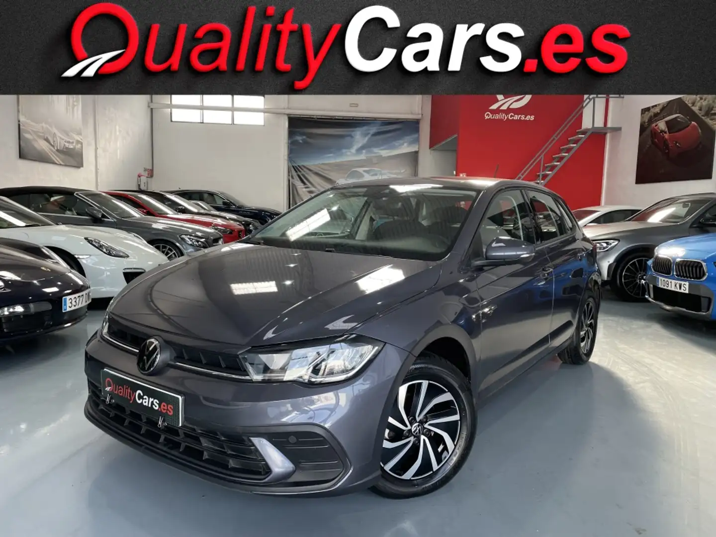 Volkswagen Polo 1.0 TSI Life 70kW Gris - 1