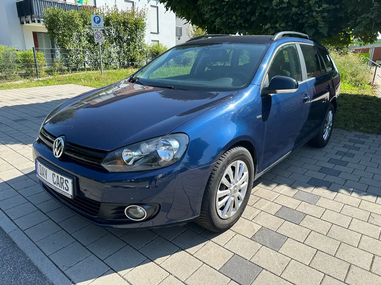 Volkswagen Golf Variant Match*1.Hand*Standheizug*Klima*SHZ*Start-Stop-Aut. Blau - 1