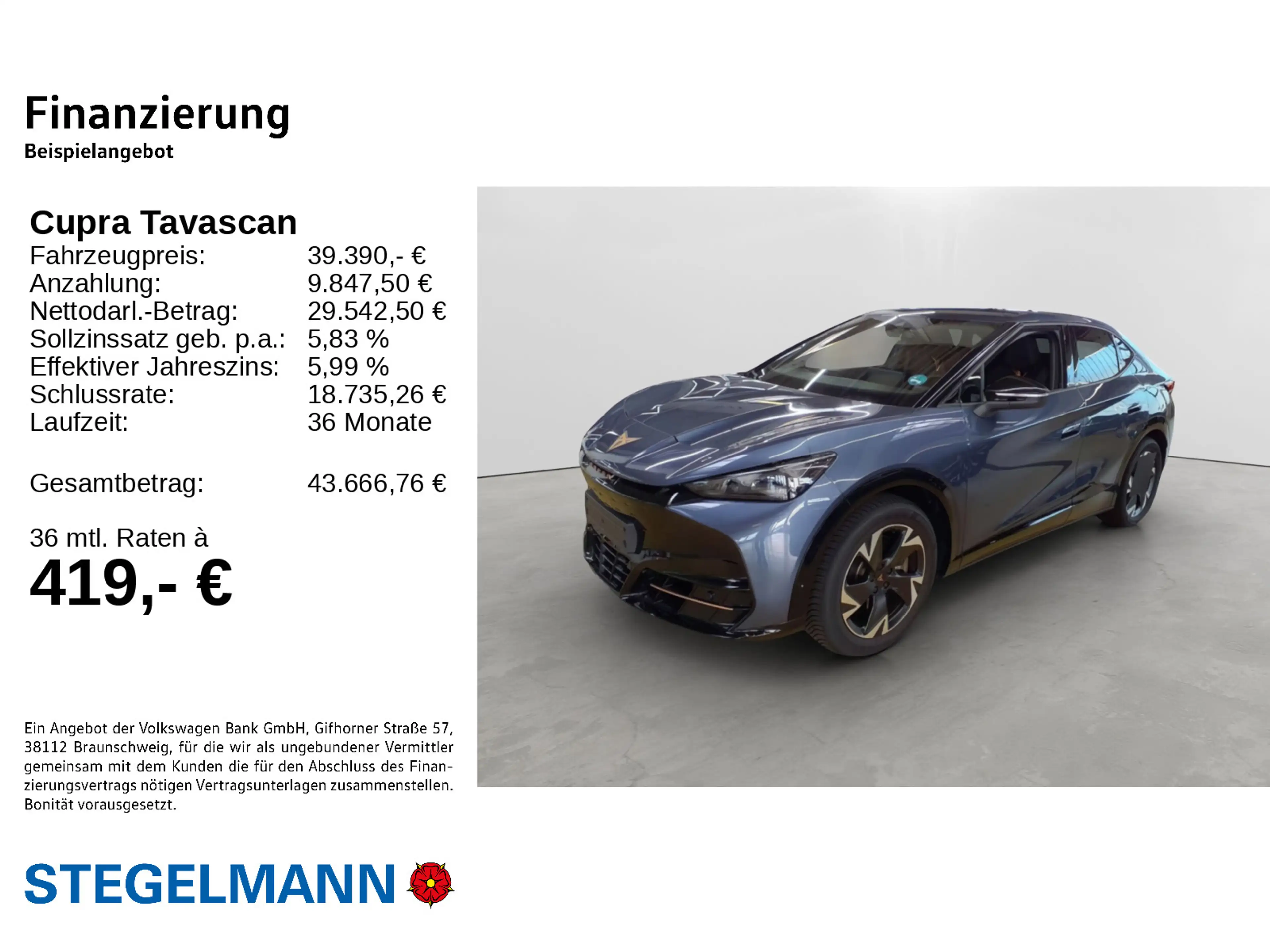 CUPRA Tavascan 210kW/77kWh Endurance *Kamera*LED*Navi* — photo 2