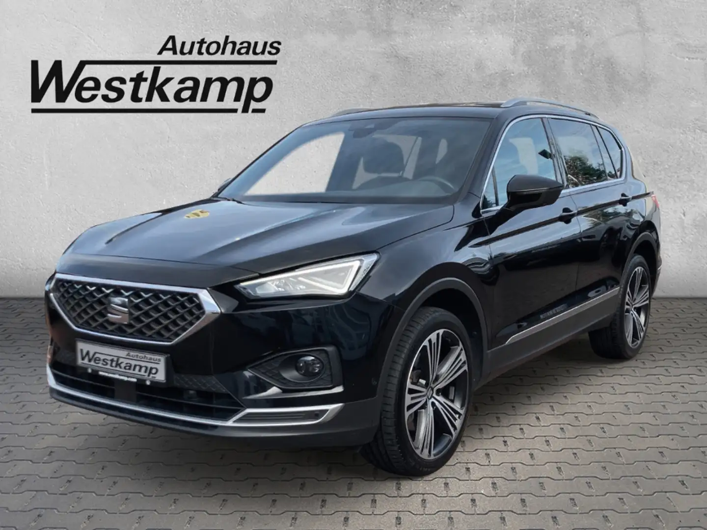 SEAT Tarraco Xcellence 2.0 TSI 4Drive DSG Leder Anh.Kpl DCC Noir - 1