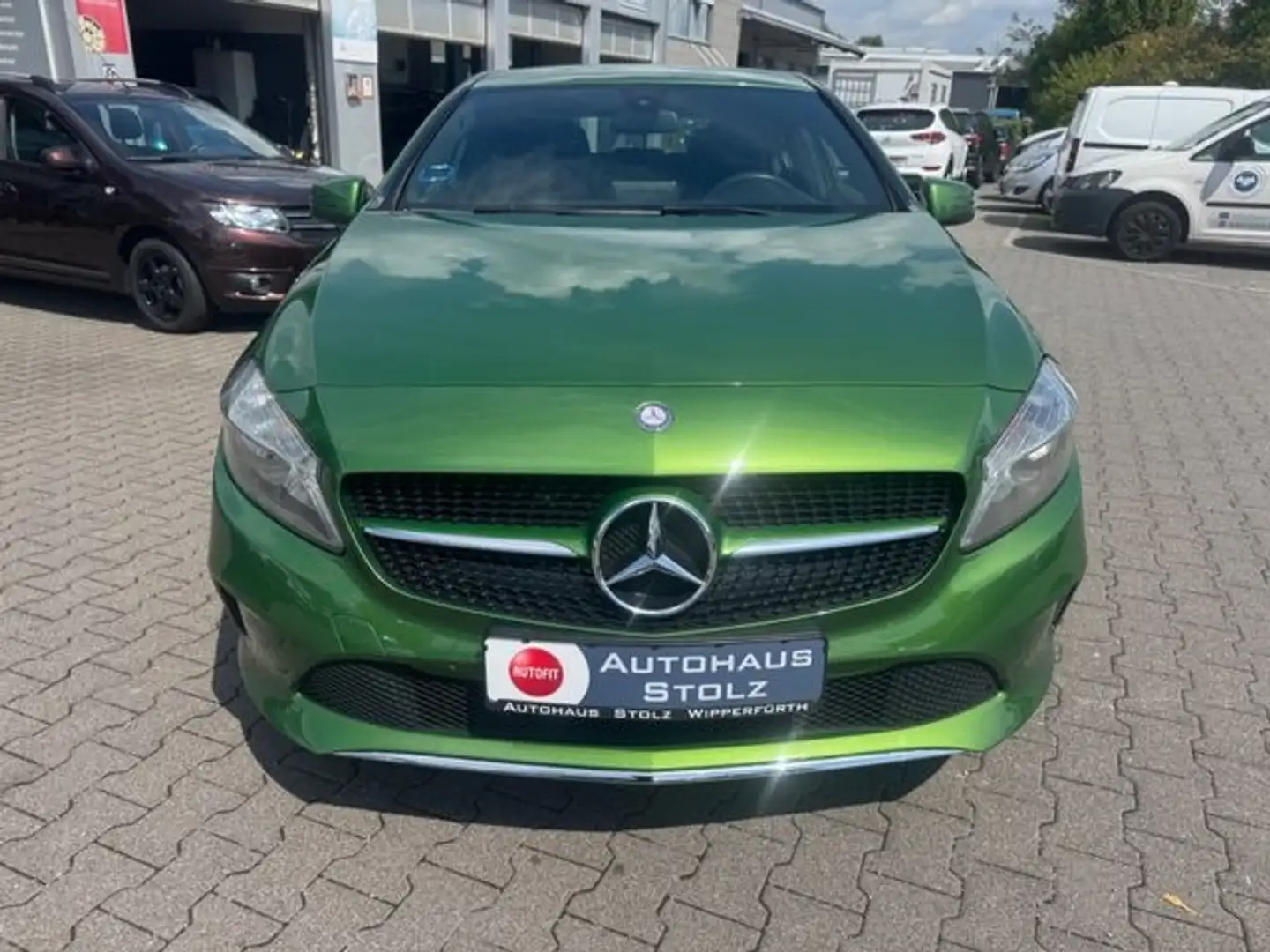 Mercedes-Benz A 160 -Klasse SHZ Notbremsass. Berganfahrass. El. Parkbr Groen - 2