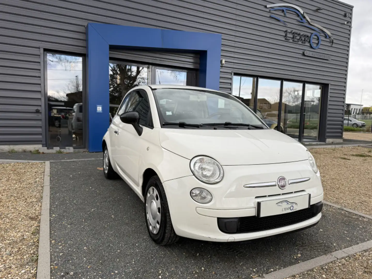 Fiat 500 1.2 8V 69CH S\u0026S POP Blanc - 1