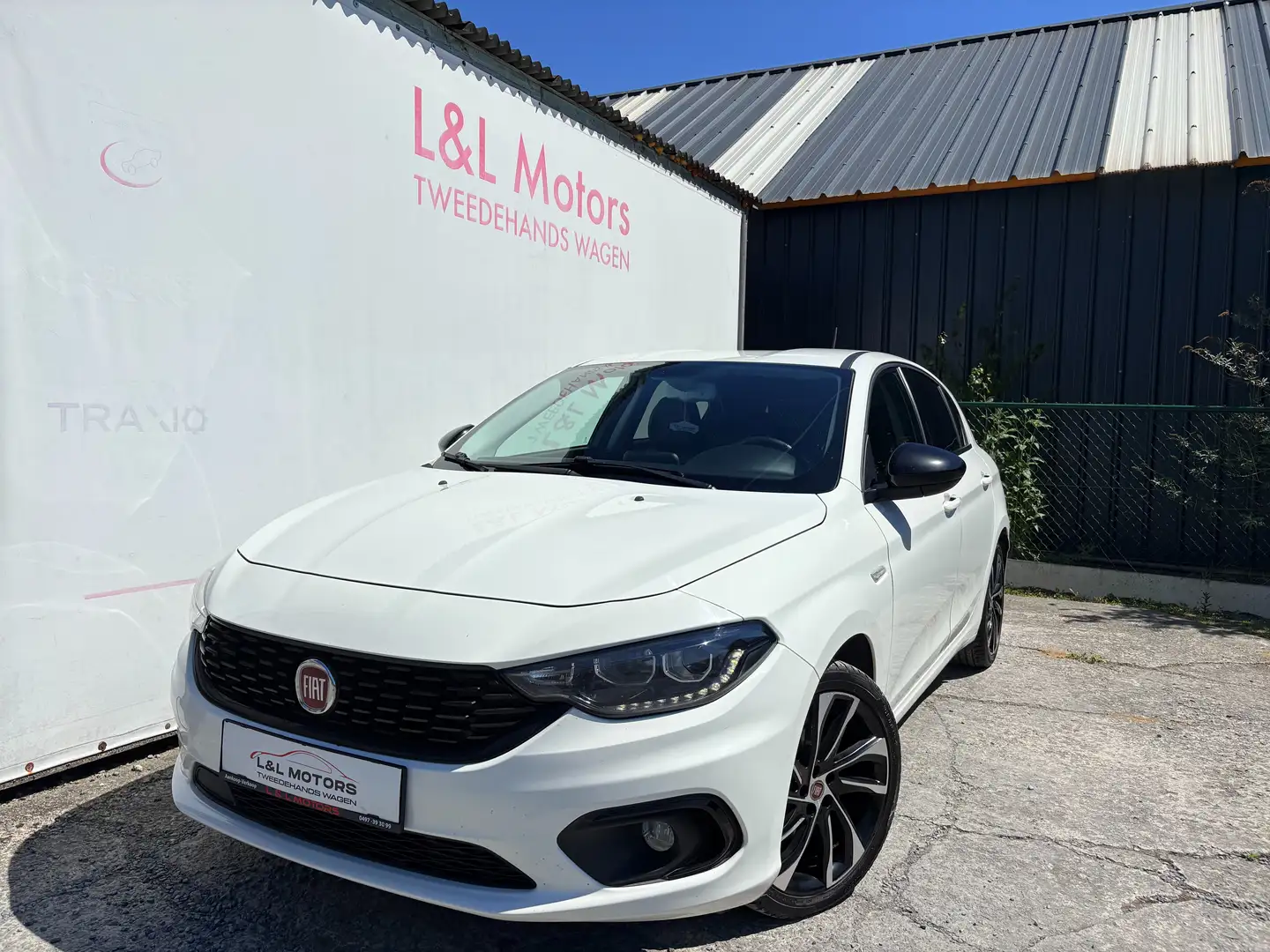 Fiat Tipo 1.6 MultiJet S-Design S Camera Navi Cruise Alu 18" Wit - 1