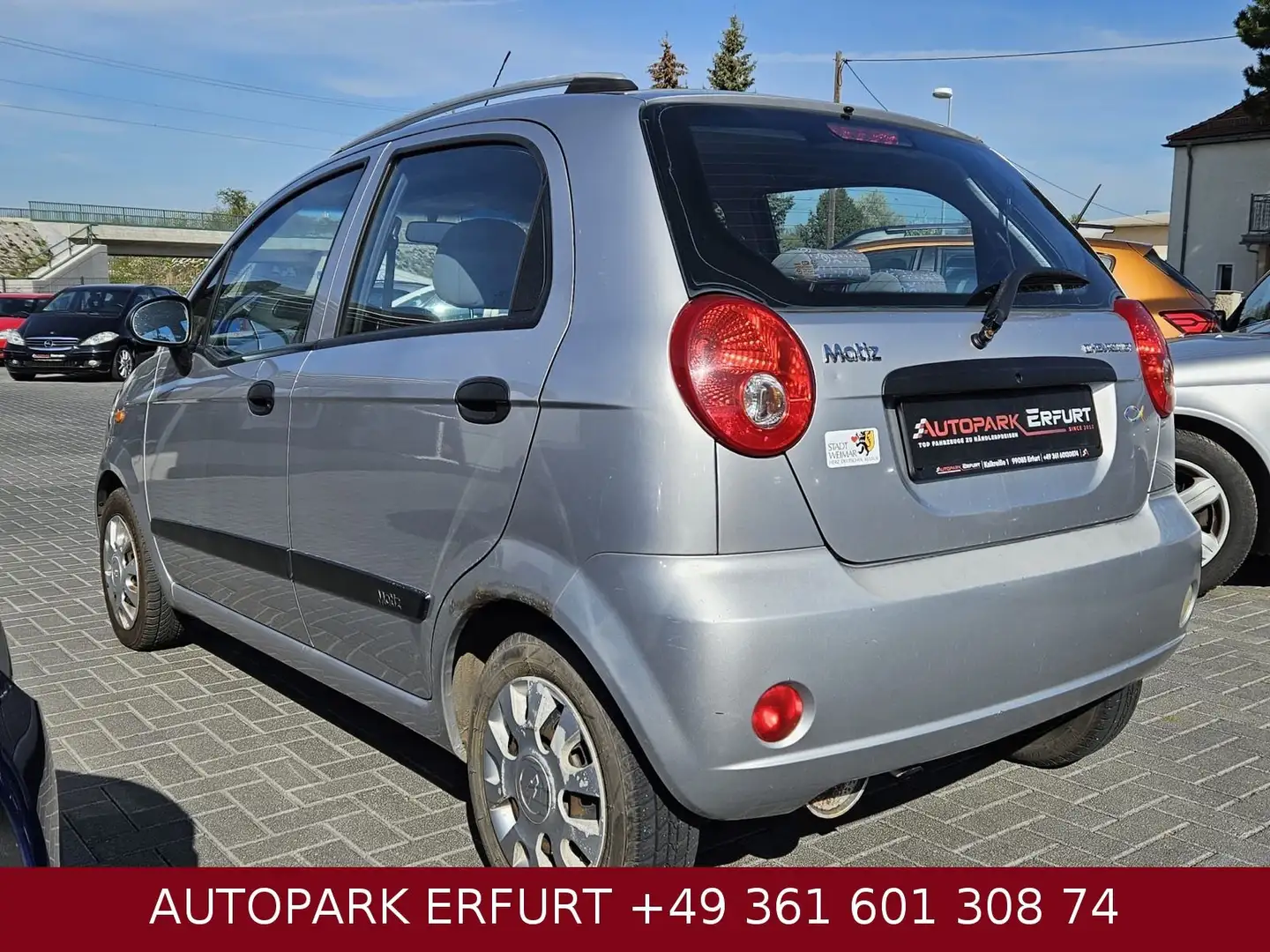 Chevrolet Matiz 1.0 SE*Klima*TÜV+SERV+GARANTIE Plateado - 2