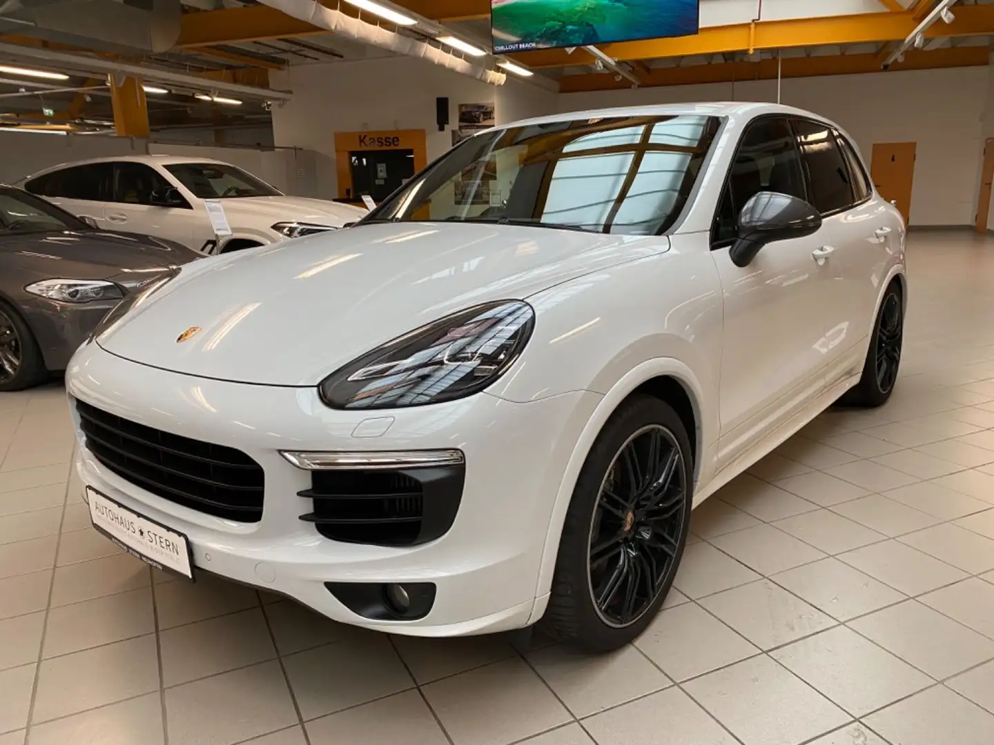 Porsche Cayenne S Diesel|SportDes|Kamera|Panorama|Navi Blanc - 1