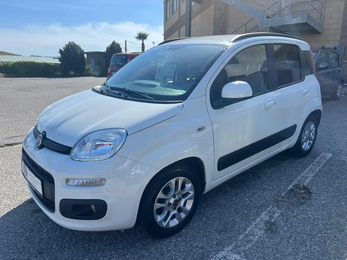 Fiat Panda 1.2 Lounge 69cv Blanc - 1