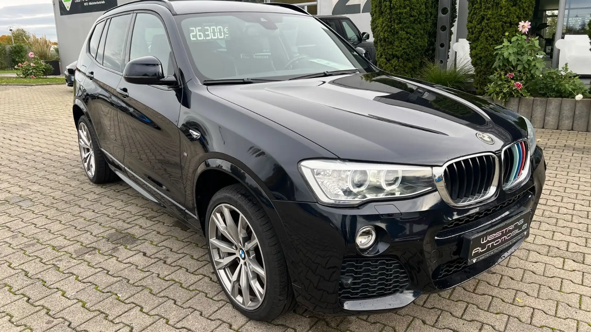 BMW X3 xDrive 20 d M Sport Schwarz - 1