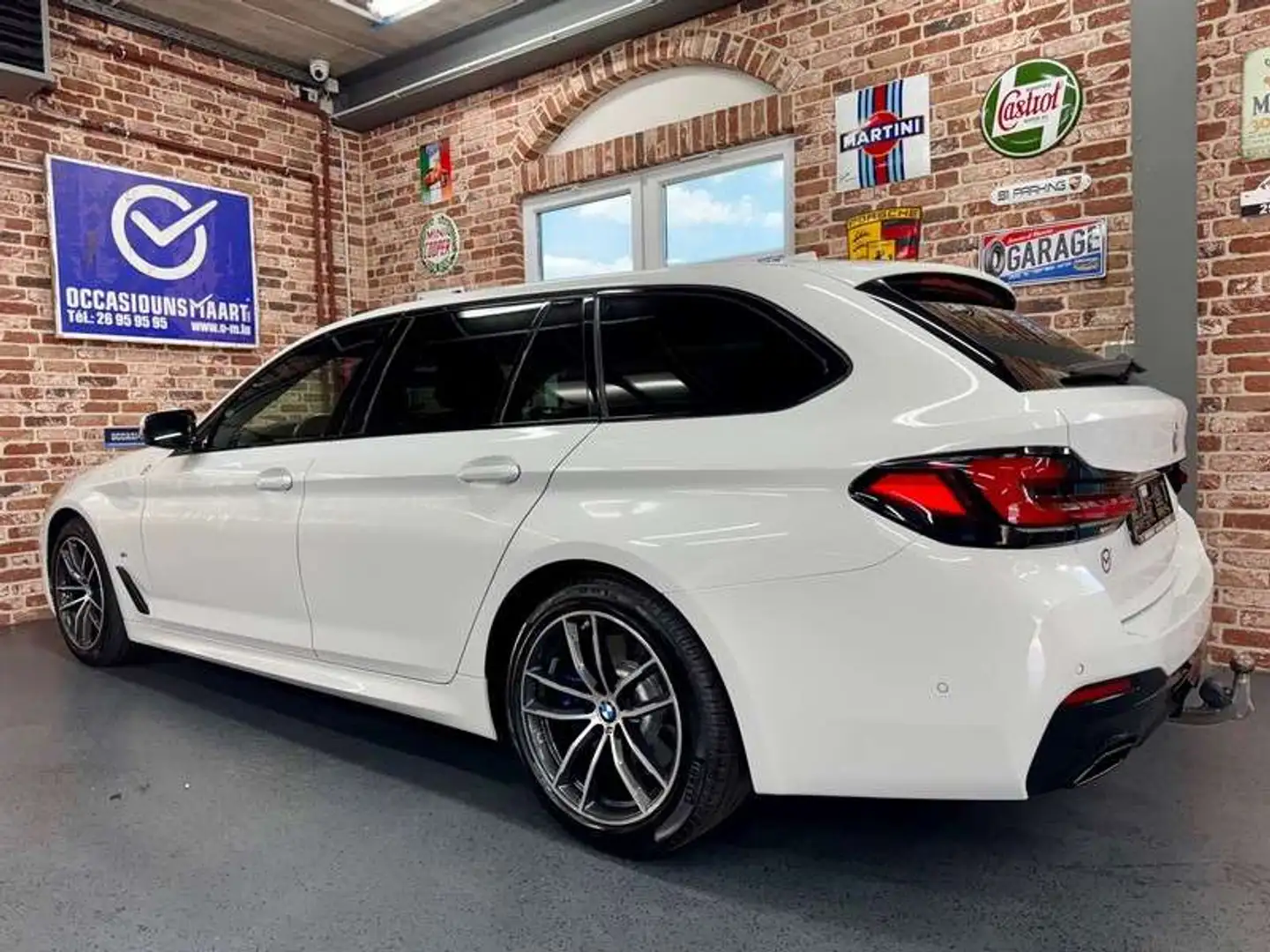 BMW 540 540dA Touring 3.0 340cv Auto xDrive M-SPORT Blanc - 2
