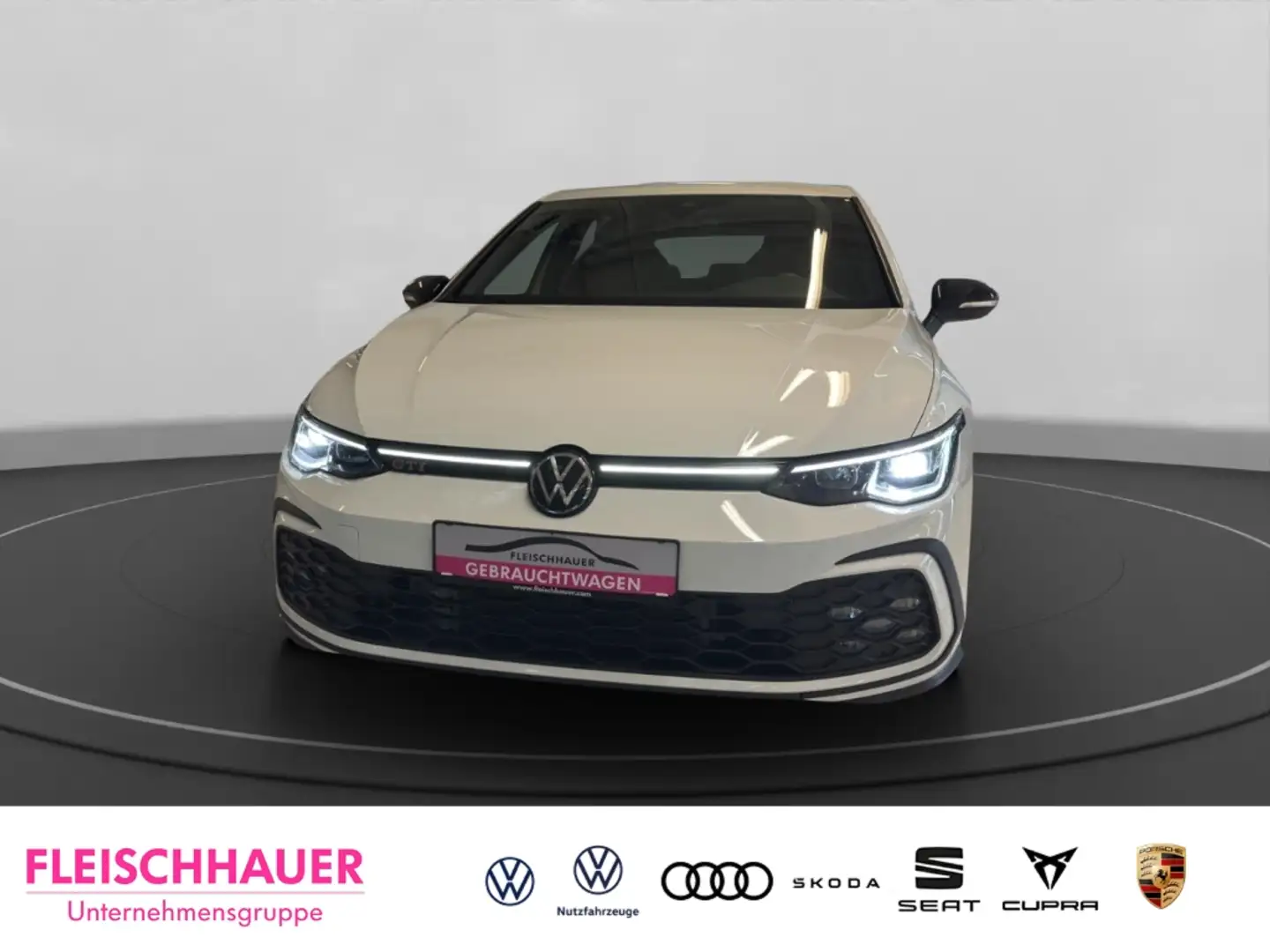 Volkswagen Golf GTI VIII 2.0 TSI Navi+LED+Kamera+18''+ACC+Black Style Weiß - 2