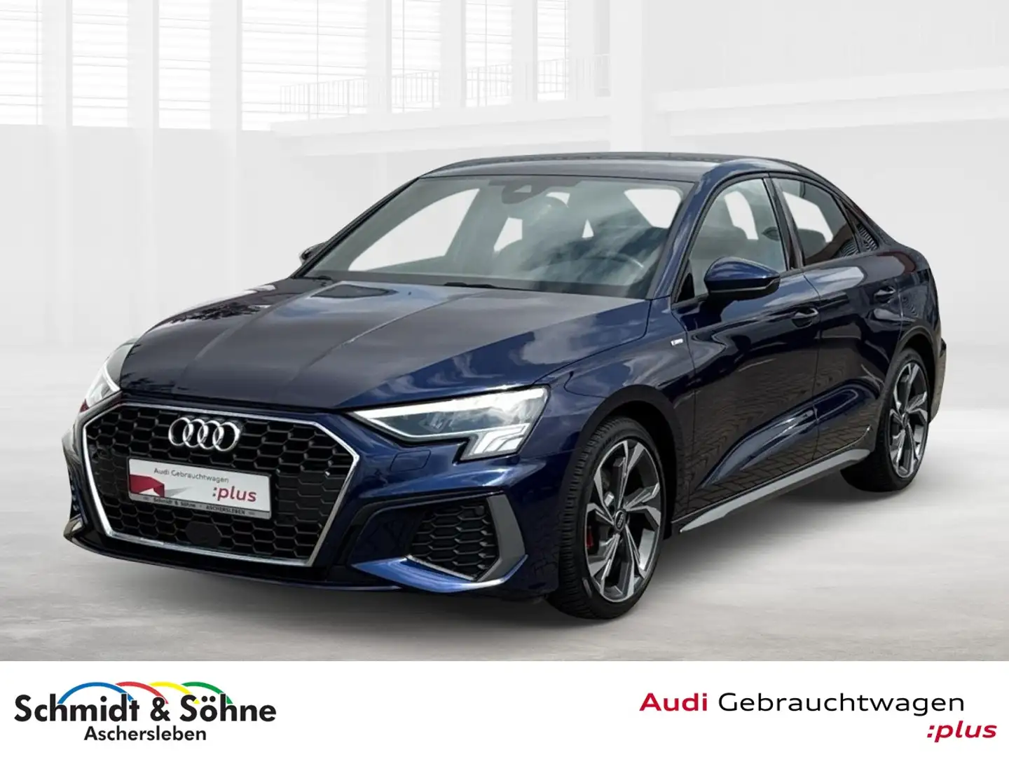 Audi A3 Limousine S line 35 TFSI S tronic Klima Navi Blauw - 1