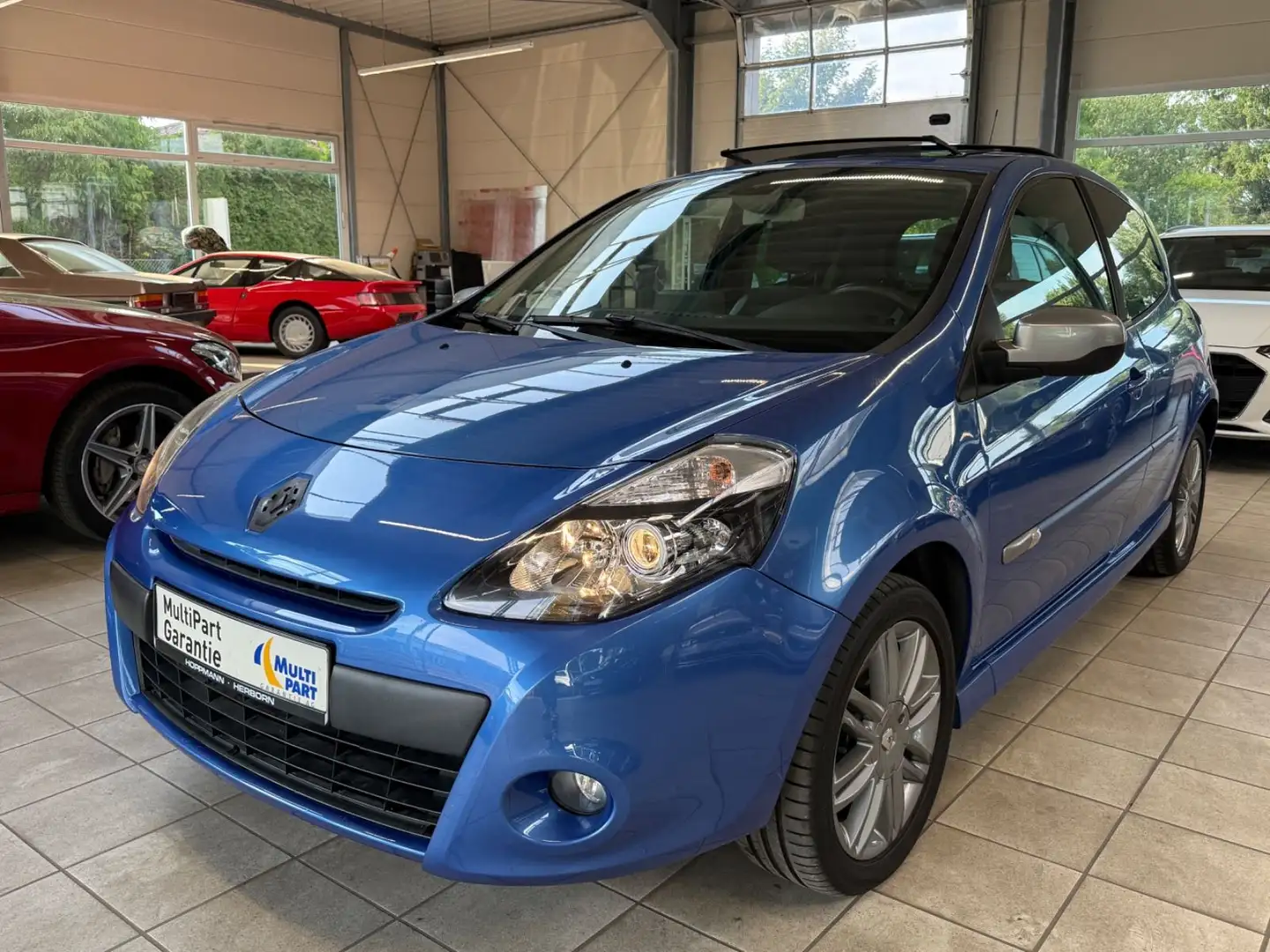 Renault Clio III GT / Panorama /Klima/Navi/Sitzheizung Blauw - 1