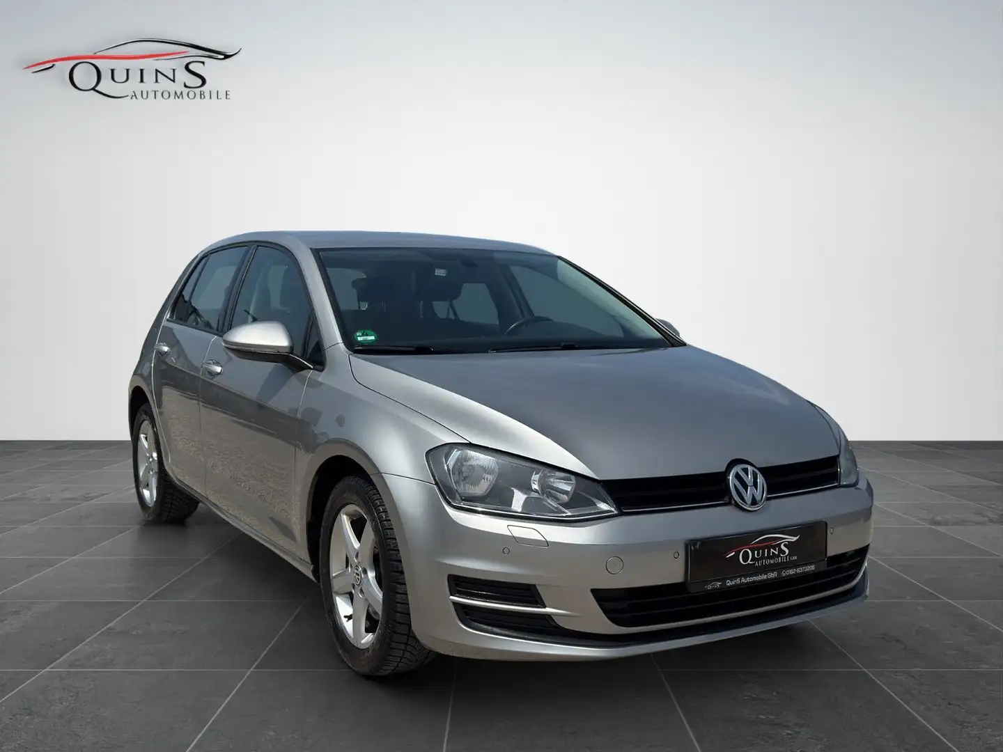 Volkswagen Golf VII Lim. Trendline BMT TÜV AC PDC Argent - 1