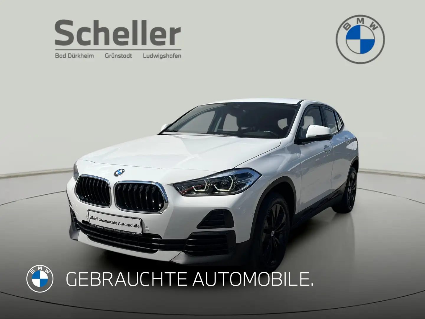 BMW X2 sDrive18d A Advantage Head-Up HiFi DAB LED Weiß - 1