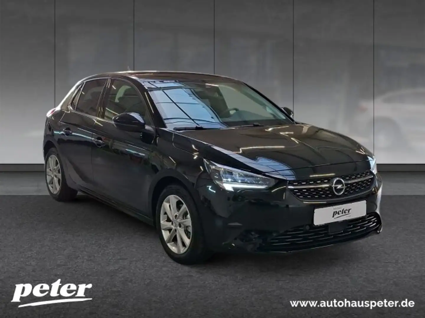 Opel Corsa Corsa F 1.2 Turbo Elegance Klimaautomatik Sitzheiz Noir - 2