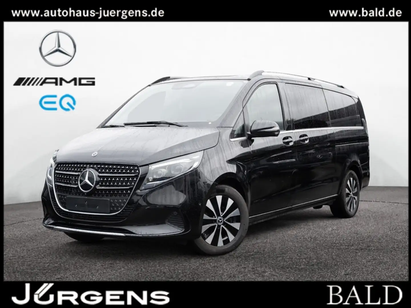 Mercedes-Benz V 300 Avantgarde/extralang/Mopf/Multibeam/Standh Schwarz - 1