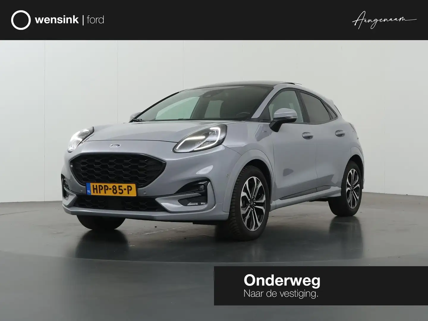 Ford Puma 1.0 EcoBoost Hybrid ST-Line X | Panoramadak | Wint Grijs - 1