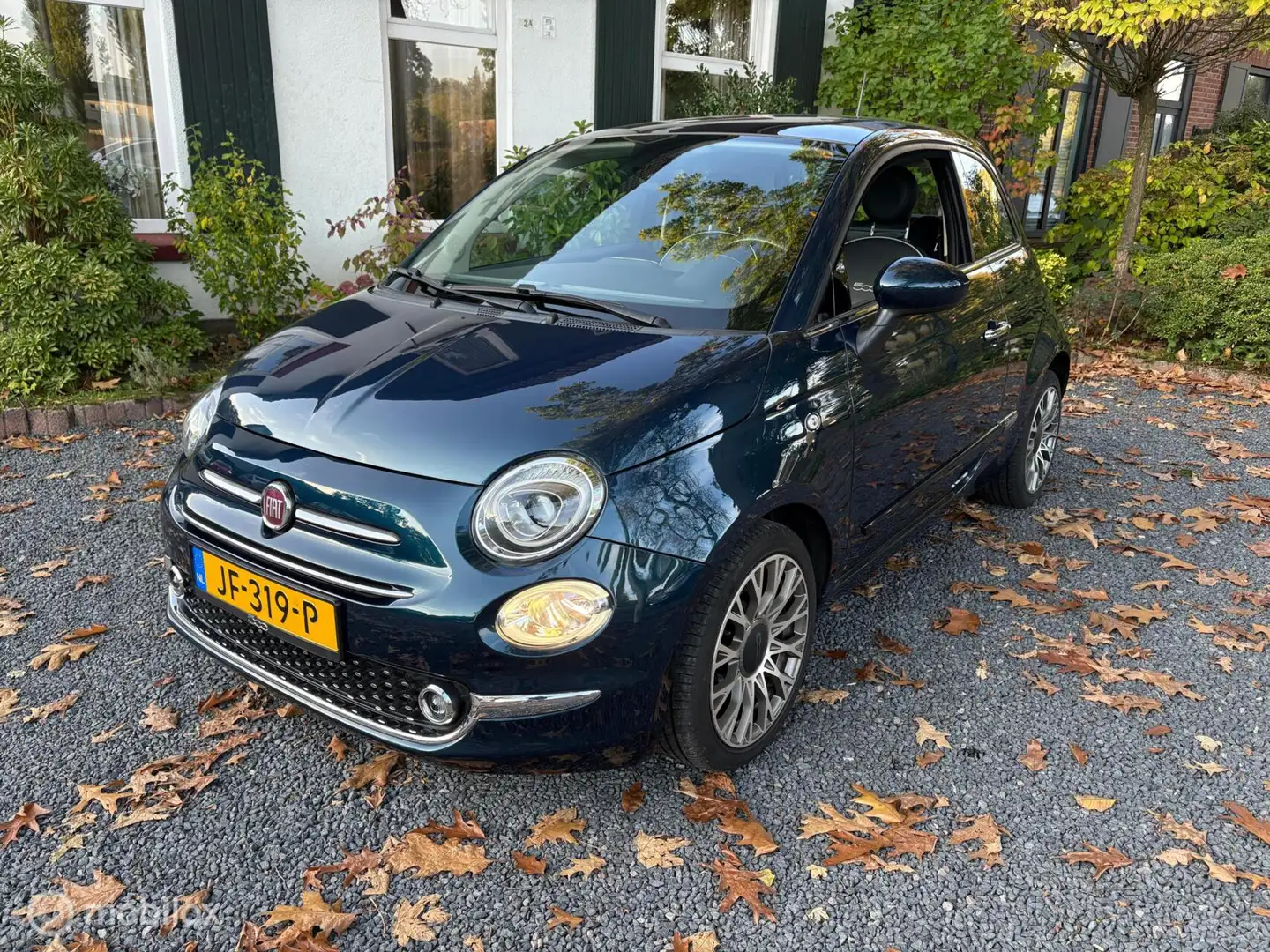 Fiat 500 1.2 Lounge | CLIMA | 133.000KM | PANODAK | PDC | Blauw - 1