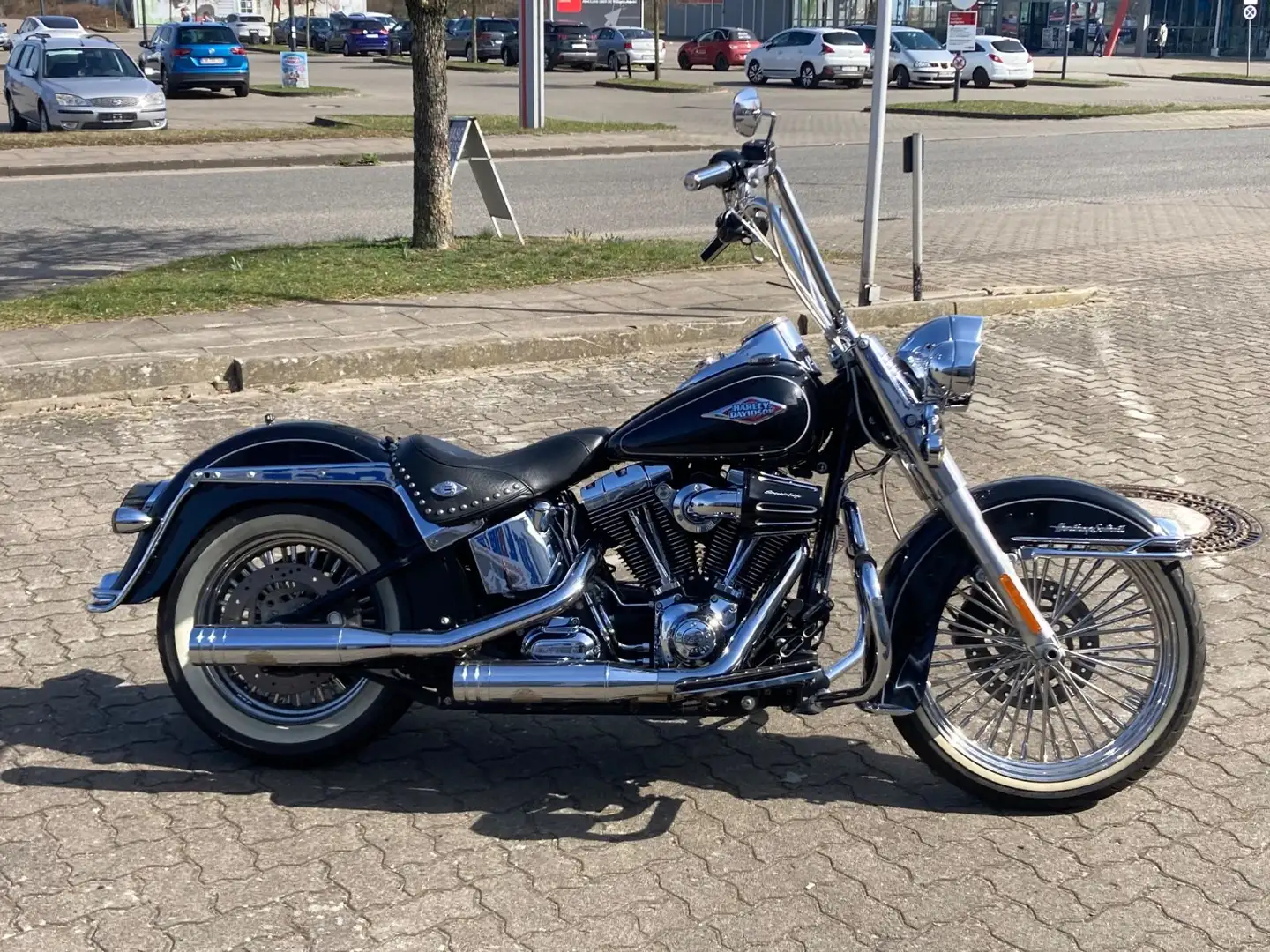 Harley-Davidson Heritage Classic FLSTC/Custom/5HD/J&K Negru - 2