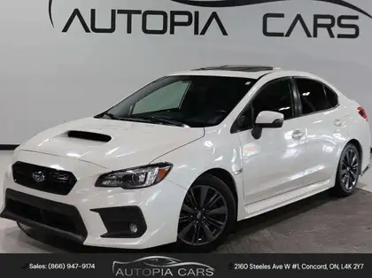 White 2021 Subaru WRX Sedan Manual