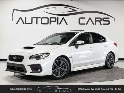 White 2021 Subaru WRX Sedan Manual