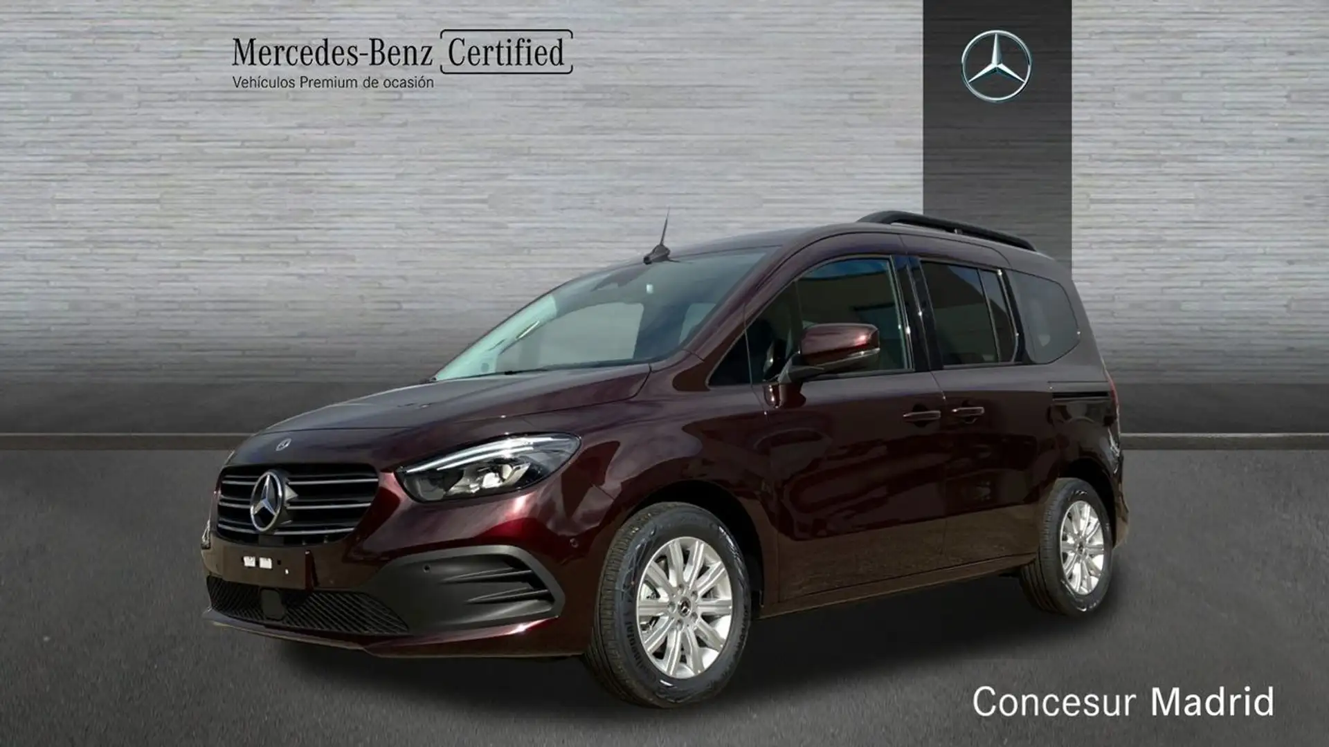 Mercedes-Benz T-Class 180 d Rojo - 1