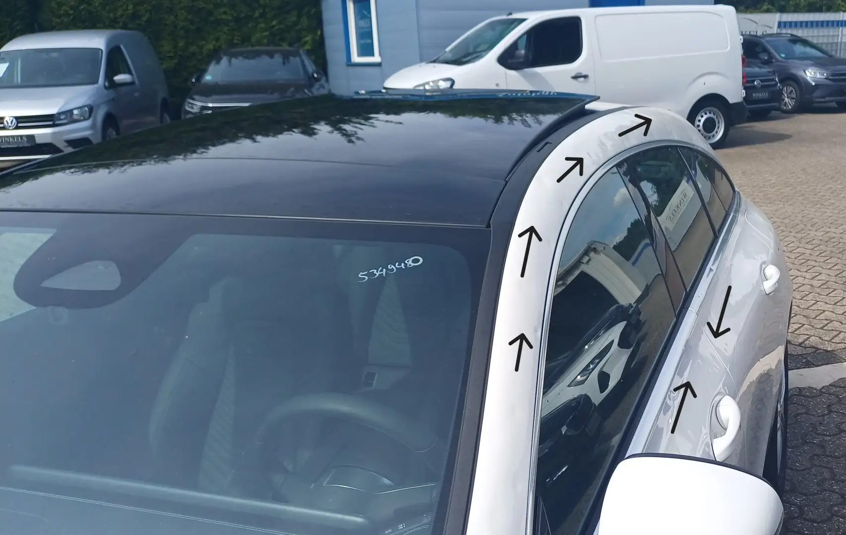 Mercedes-Benz CLA 180 SB Progressive-Klimaaut-Navi-Leder-Kamera-Panorama Weiß - 2